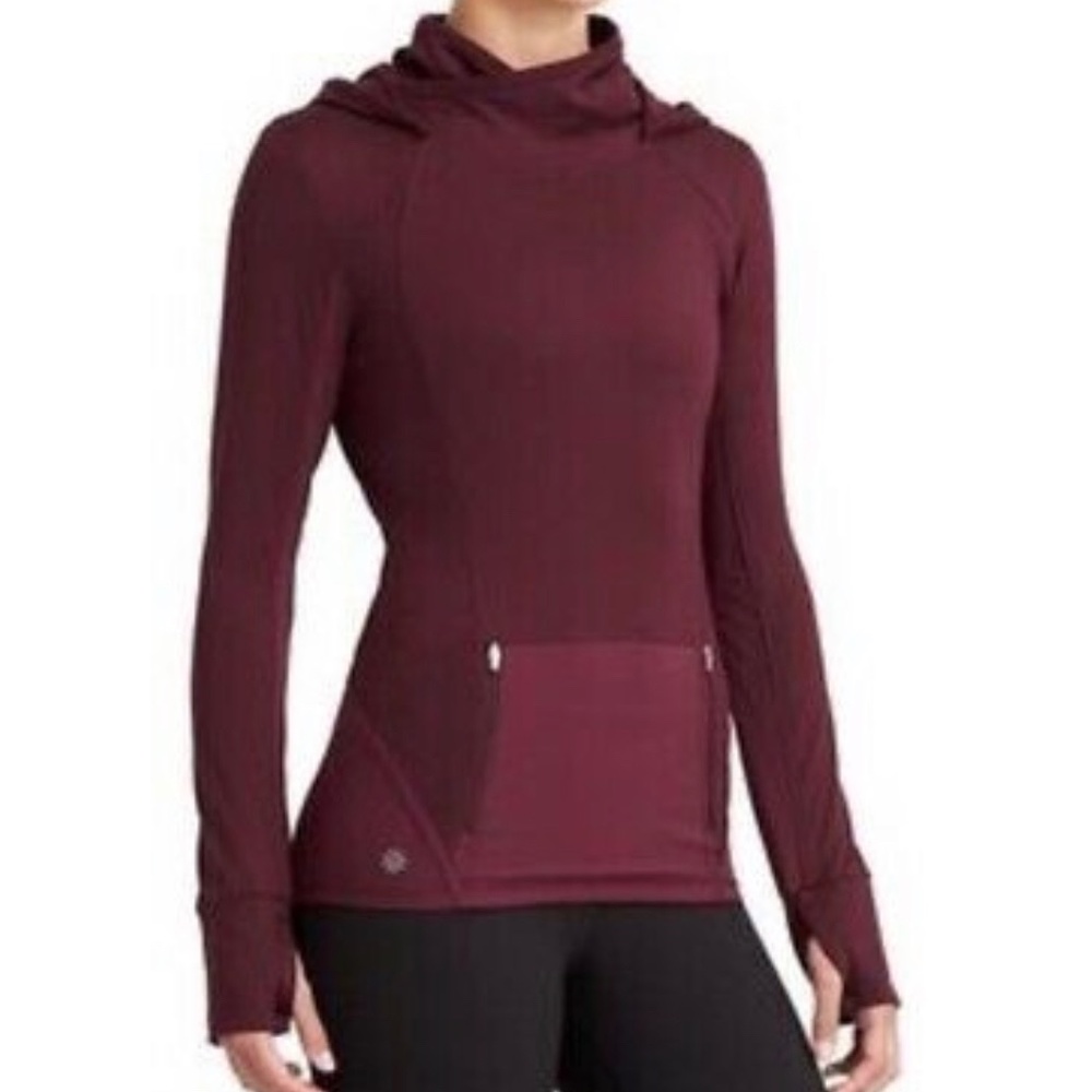 Athleta Plush Tech Hoodie/ Pullover
